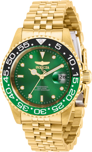 Invicta Men's Pro Diver Green Dial Watch - 36044