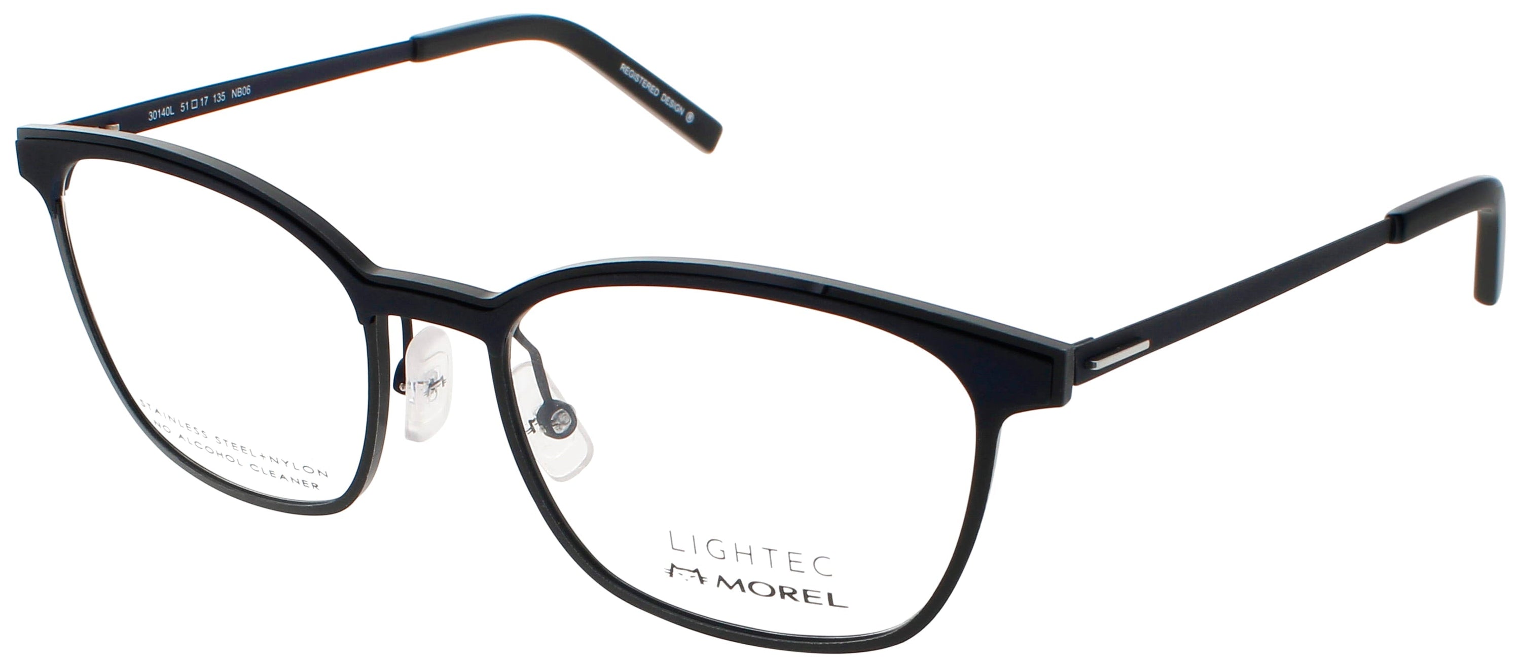Lightec-Morel Lightec-Morel Optical Glasses Black
