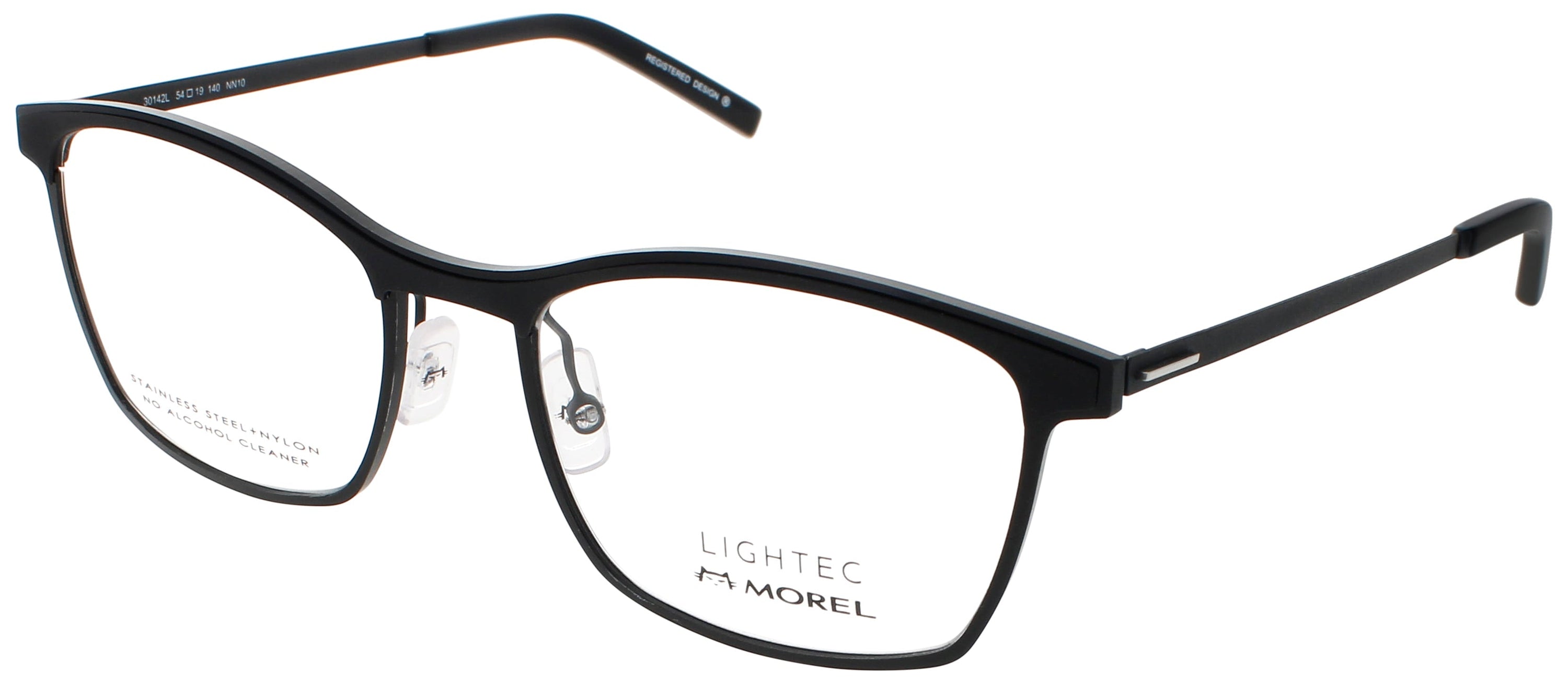 Lightec-Morel Lightec-Morel Optical Glasses Black