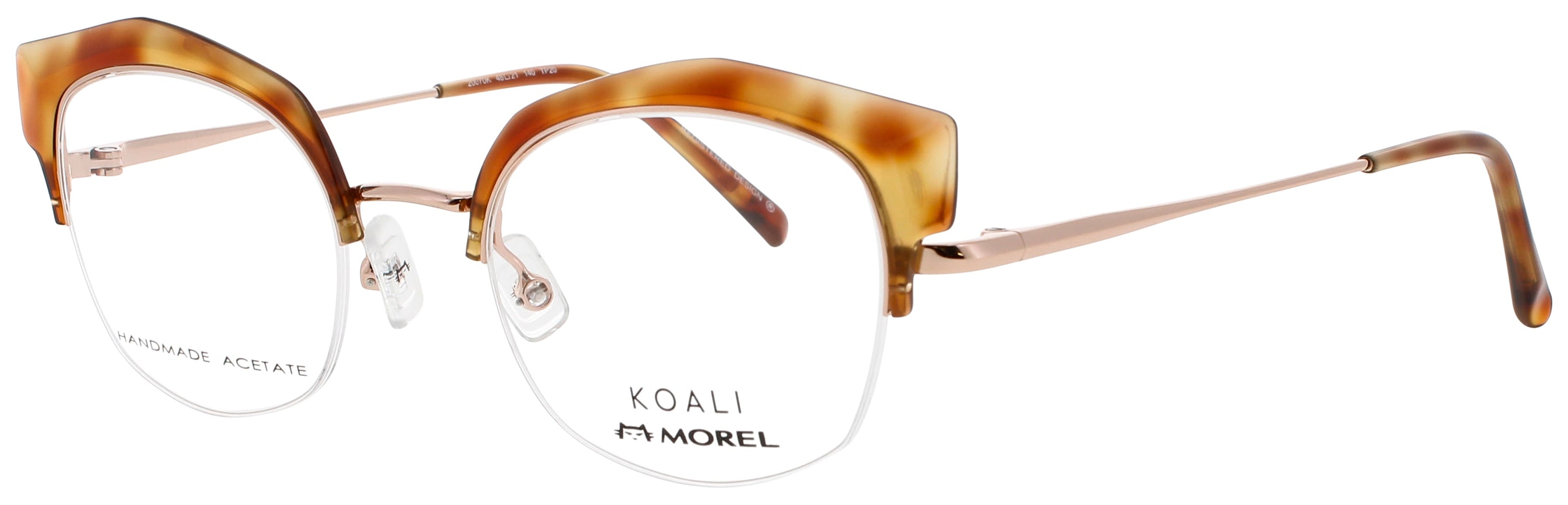 Koali Koali Optical Glasses CRYSTAL/PLUM