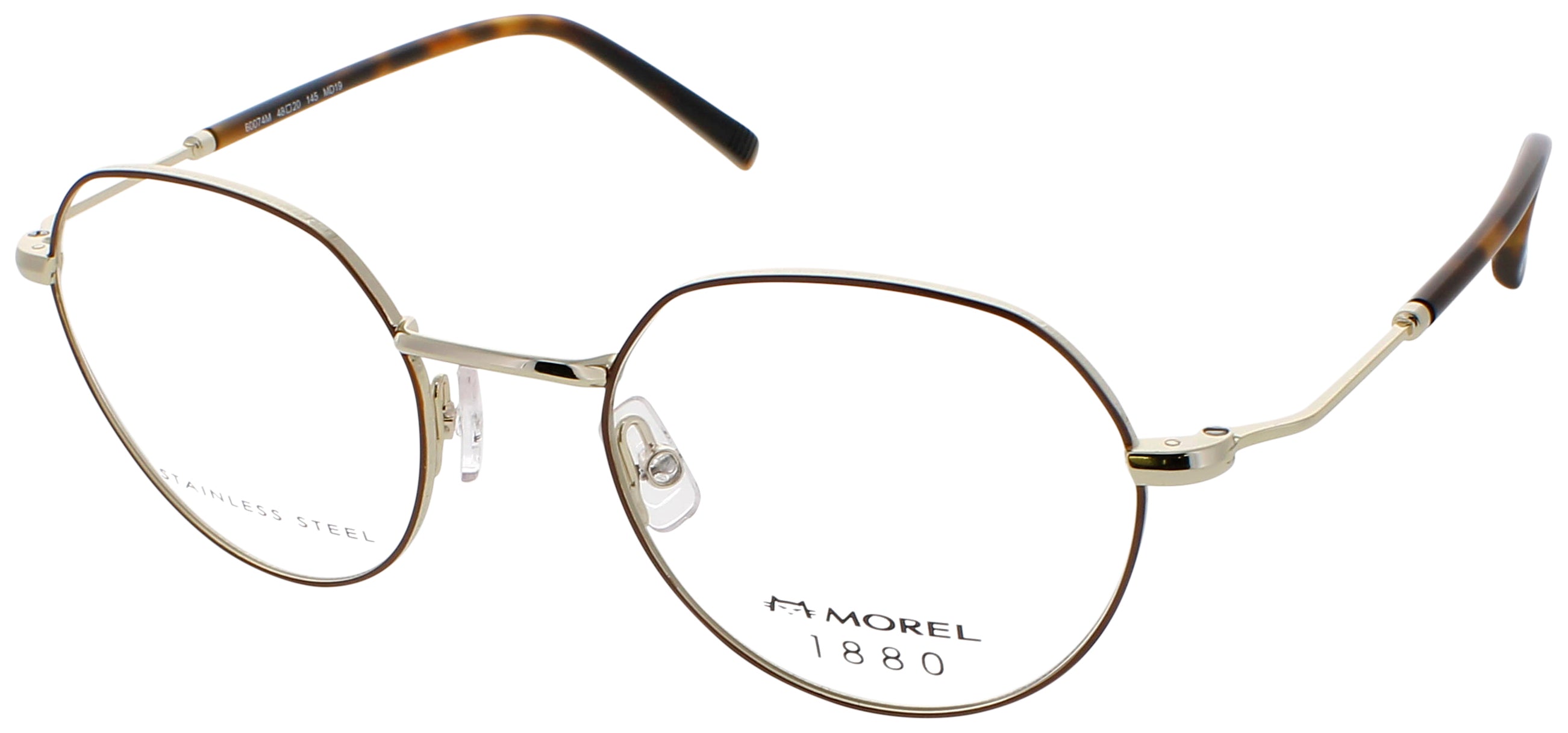 1880-Morel 1880-Morel Optical Glasses Brown