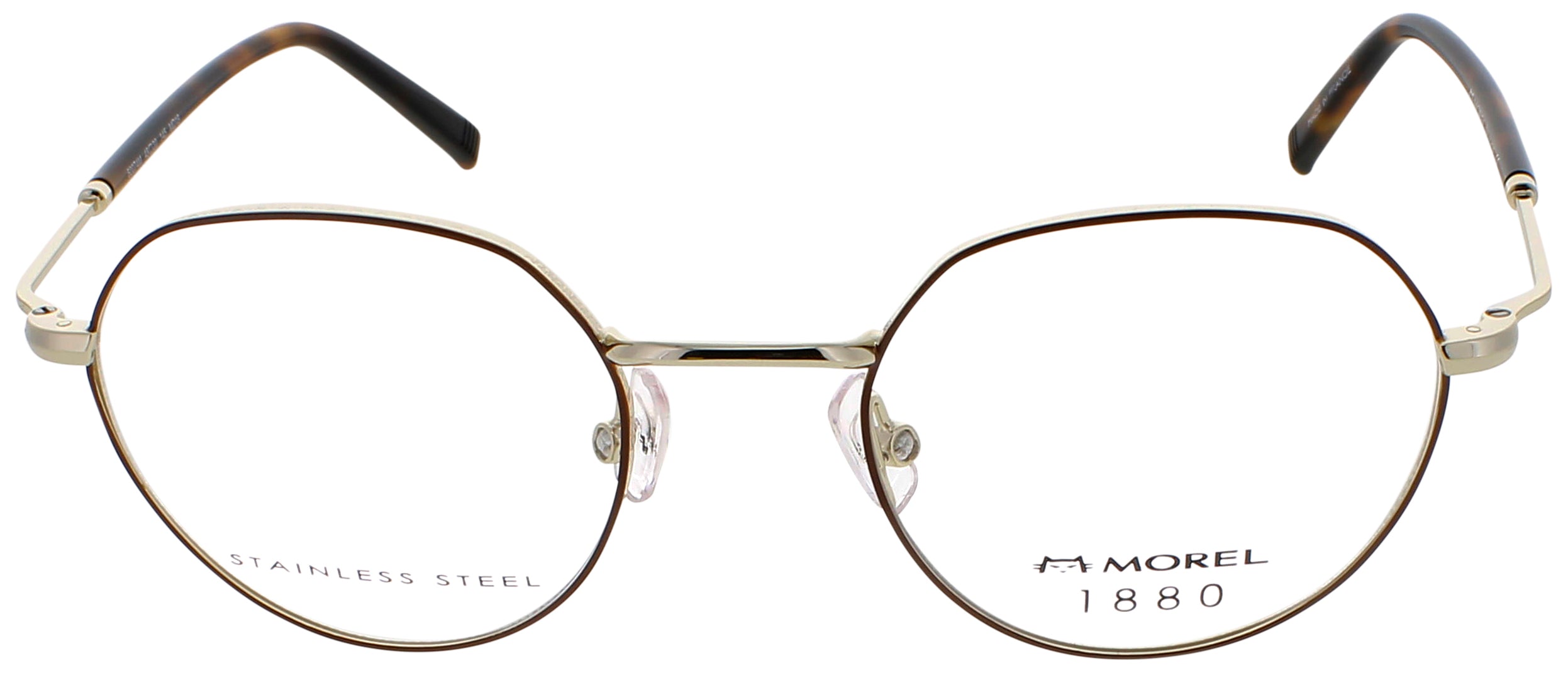 1880-Morel 1880-Morel Optical Glasses Brown