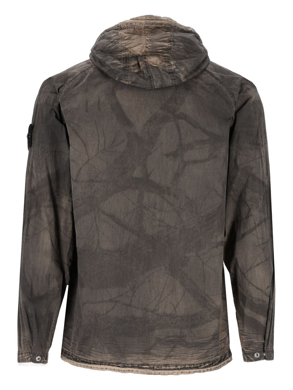Stone Island Men Laser Forest Camo Hooded Jacket