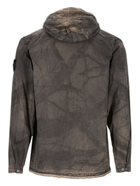 Stone Island Men Laser Forest Camo Hooded Jacket