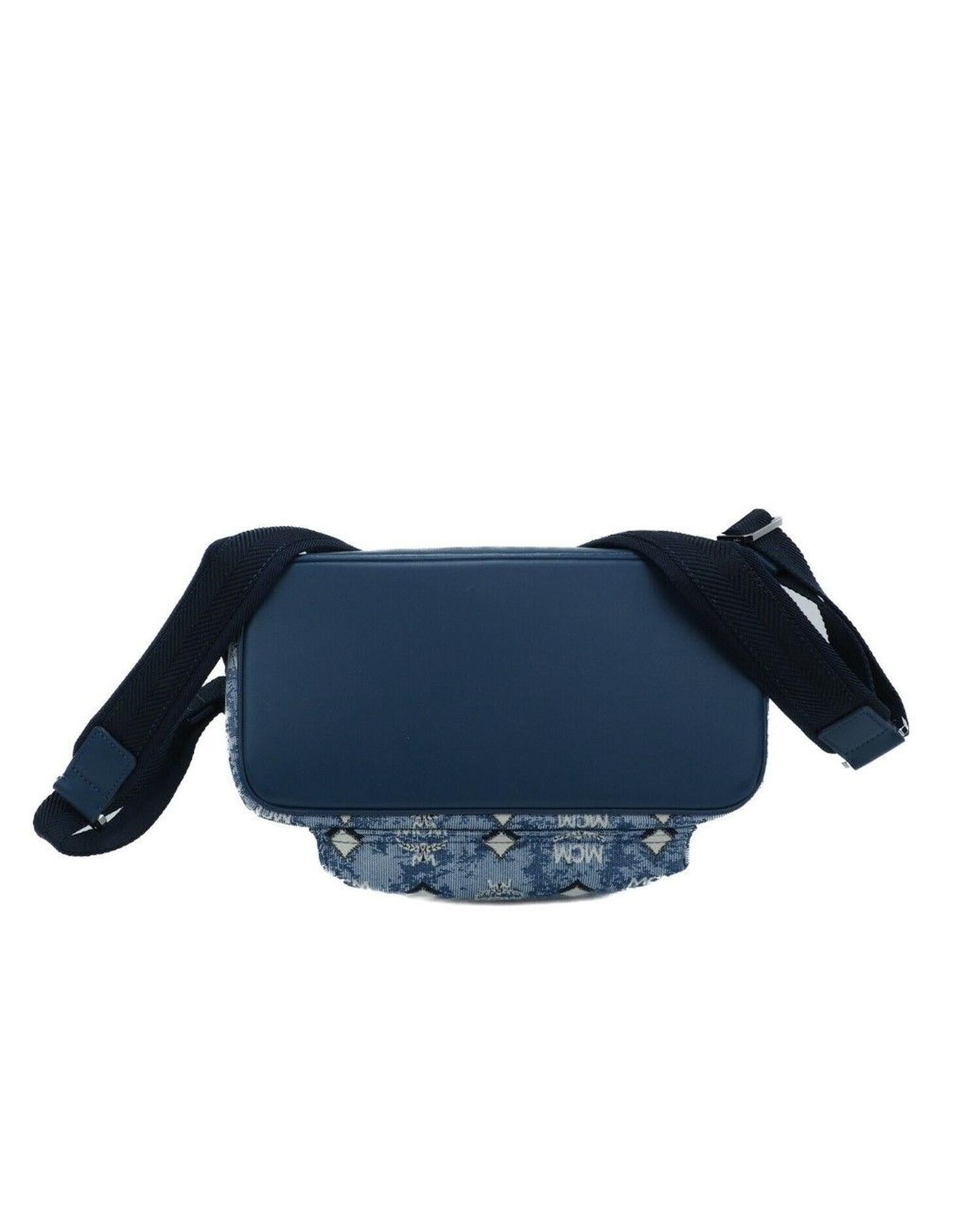 MCM Patricia Backpack Blue