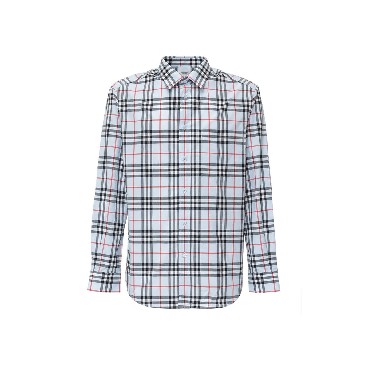 Burberry Checked Cotton Shirt Men