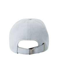 Versace Logo Baseball Cap Men Blue Hats