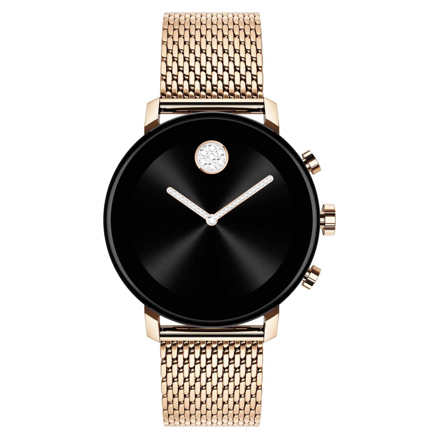 Movado Unisex's Bold Black Dial Watch - 3660027