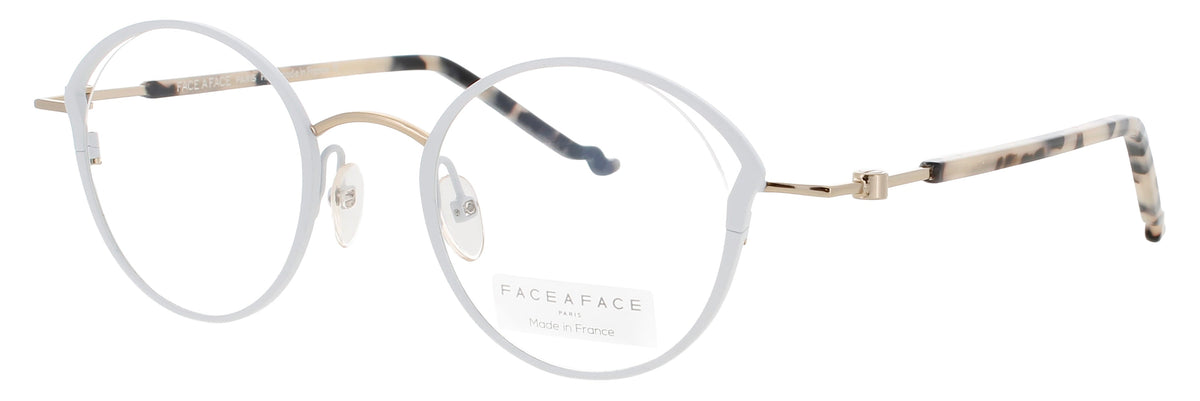 Face A Face Optical Glasses White