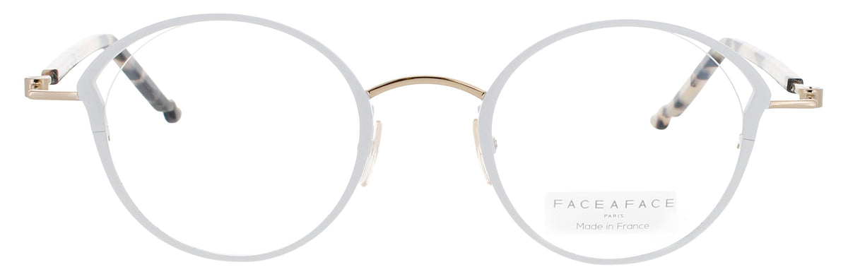 Face A Face Optical Glasses White