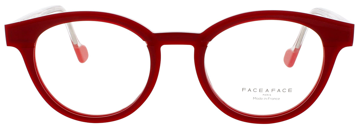 Face A Face Face A Face Optical Glasses Red