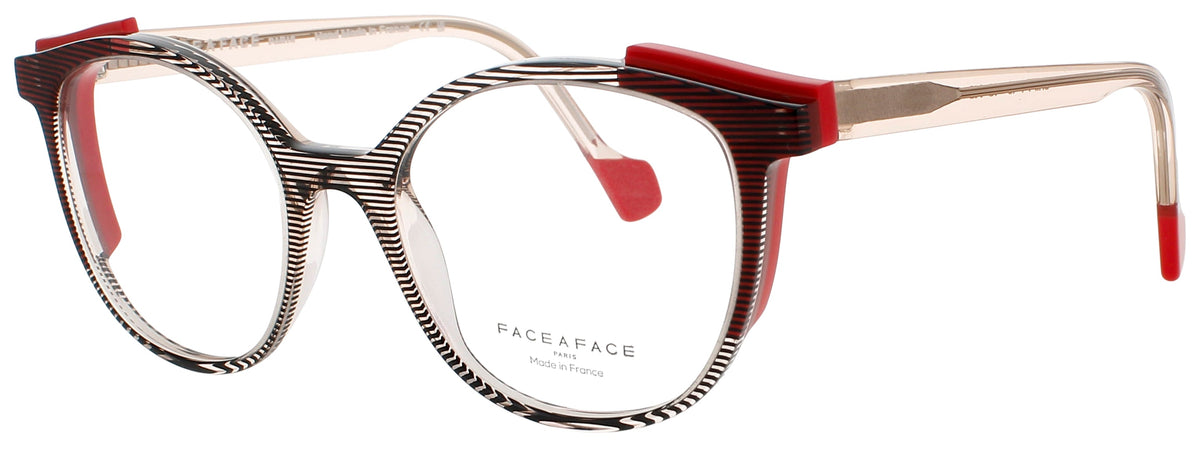 Face A Face Face A Face Optical Glasses Transparent