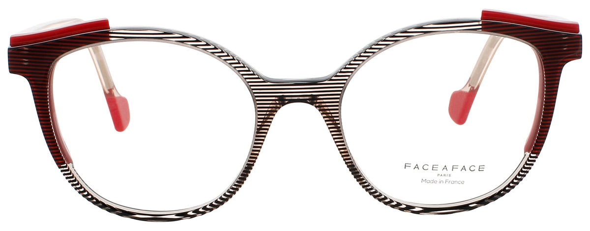 Face A Face Face A Face Optical Glasses Transparent