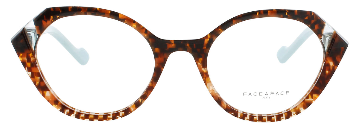 Face A Face Face A Face Optical Glasses Brown