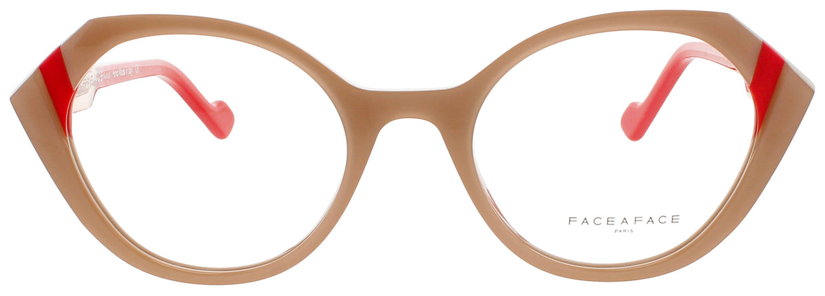 Face A Face Face A Face Optical Glasses Nude