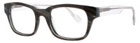 Face A Face Face A Face Optical Glasses BROWN GREY HORN