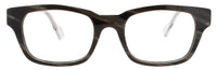 Face A Face Face A Face Optical Glasses BROWN GREY HORN