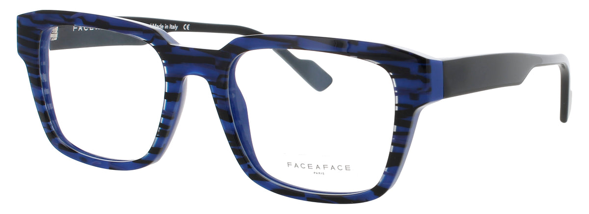 Face A Face Face A Face Optical Glasses Blue