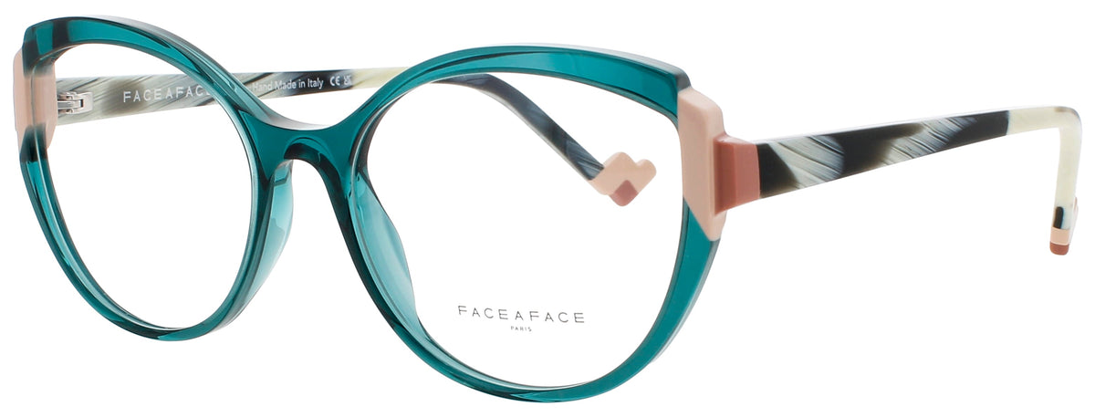 Face A Face Face A Face Optical Glasses Blue