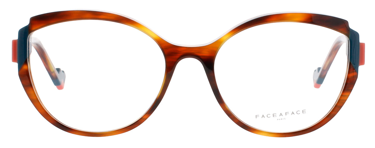 Face A Face Face A Face Optical Glasses Brown