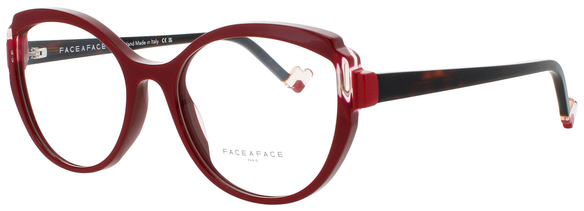 Face A Face Face A Face Optical Glasses Red