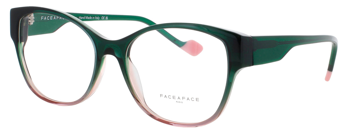 Face A Face Face A Face Optical Glasses Green