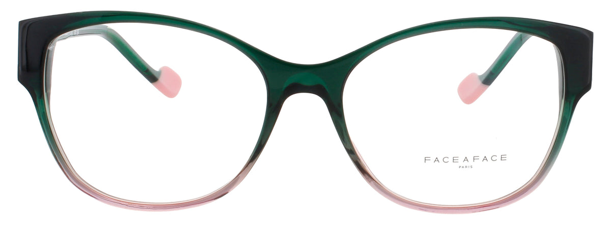 Face A Face Face A Face Optical Glasses Green