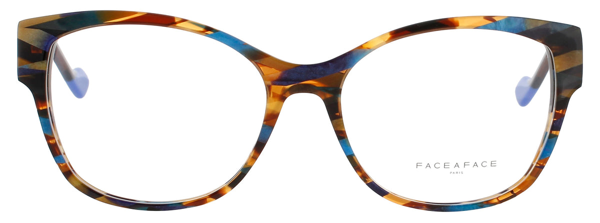 Face A Face Face A Face Optical Glasses Blue
