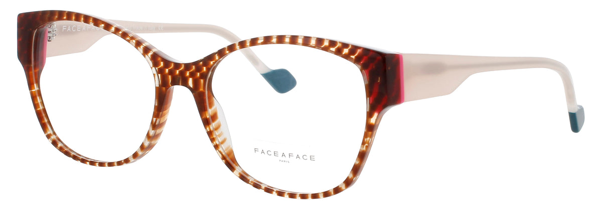 Face A Face Face A Face Optical Glasses Red