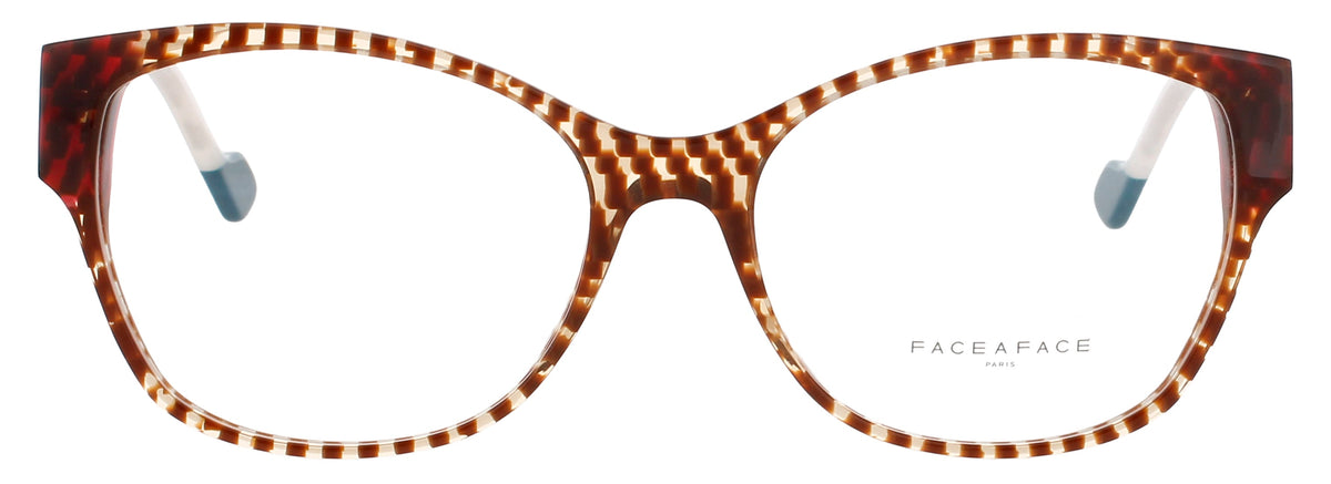 Face A Face Face A Face Optical Glasses Red