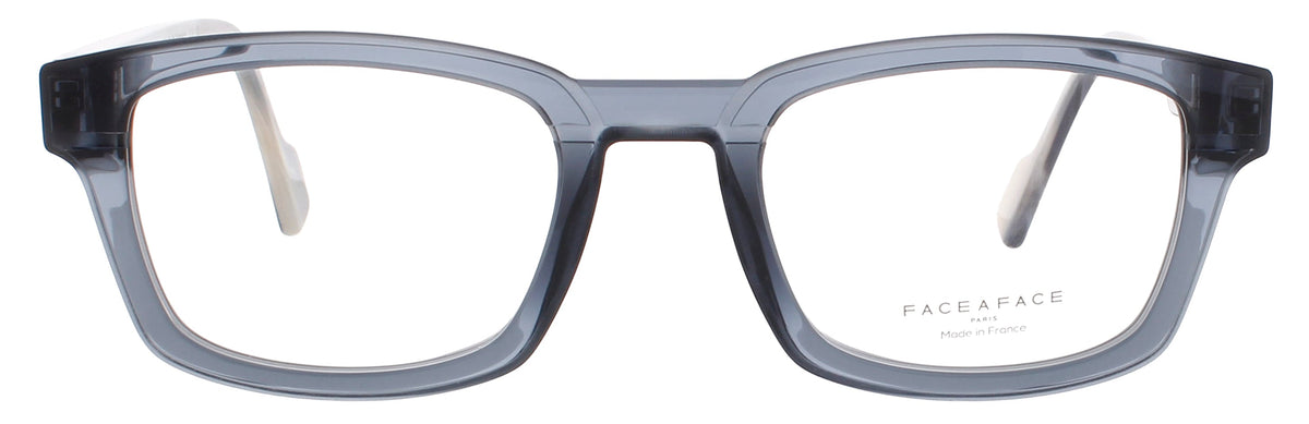 Face A Face Face A Face Optical Glasses TRANSPARENT STRIPED GREEN HORIZONTAL