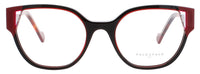 Face A Face Face A Face Optical Glasses RED TRANSPARENT / BLACK