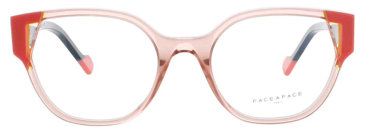 Face A Face Face A Face Optical Glasses RED TRANSPARENT / BLACK