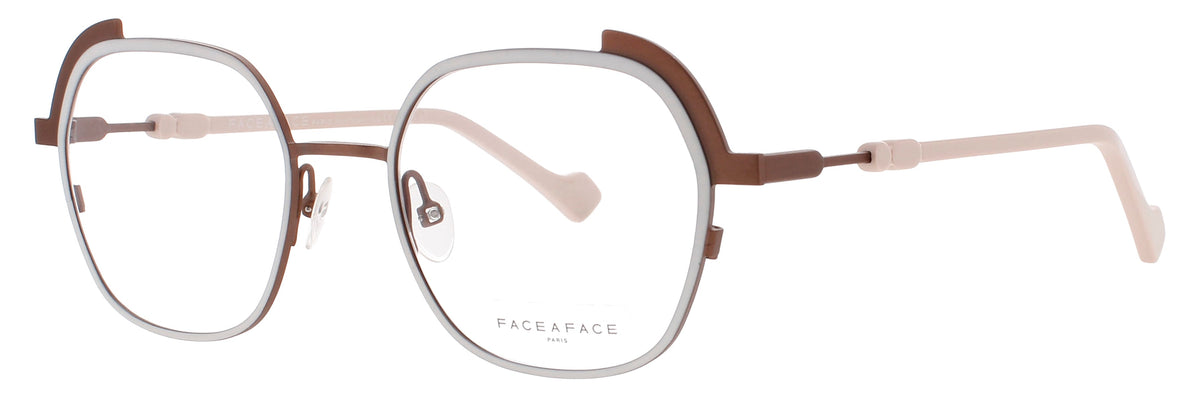 Face A Face Face A Face Optical Glasses METALIZED FLASHY BLUE