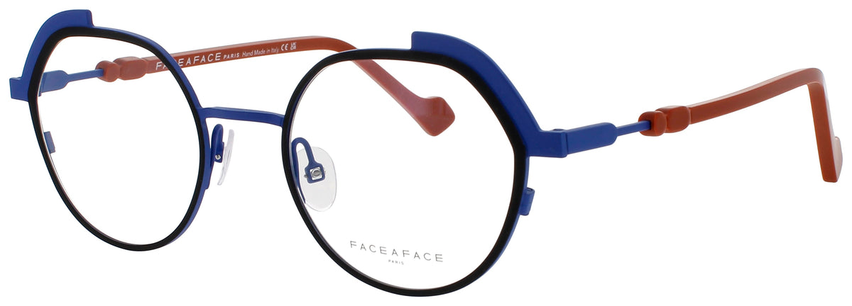 Face A Face Face A Face Optical Glasses Black