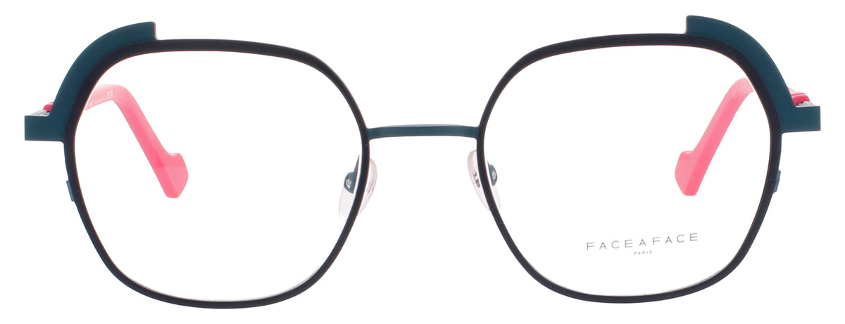 Face A Face Face A Face Optical Glasses METALIZED FLASHY BLUE