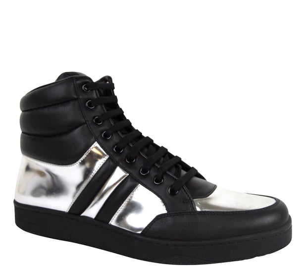 Gucci Men's High top Contrast Padded Leather Sneaker 368494