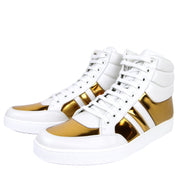 Gucci Men's High top Contrast Padded Leather Sneaker 368494