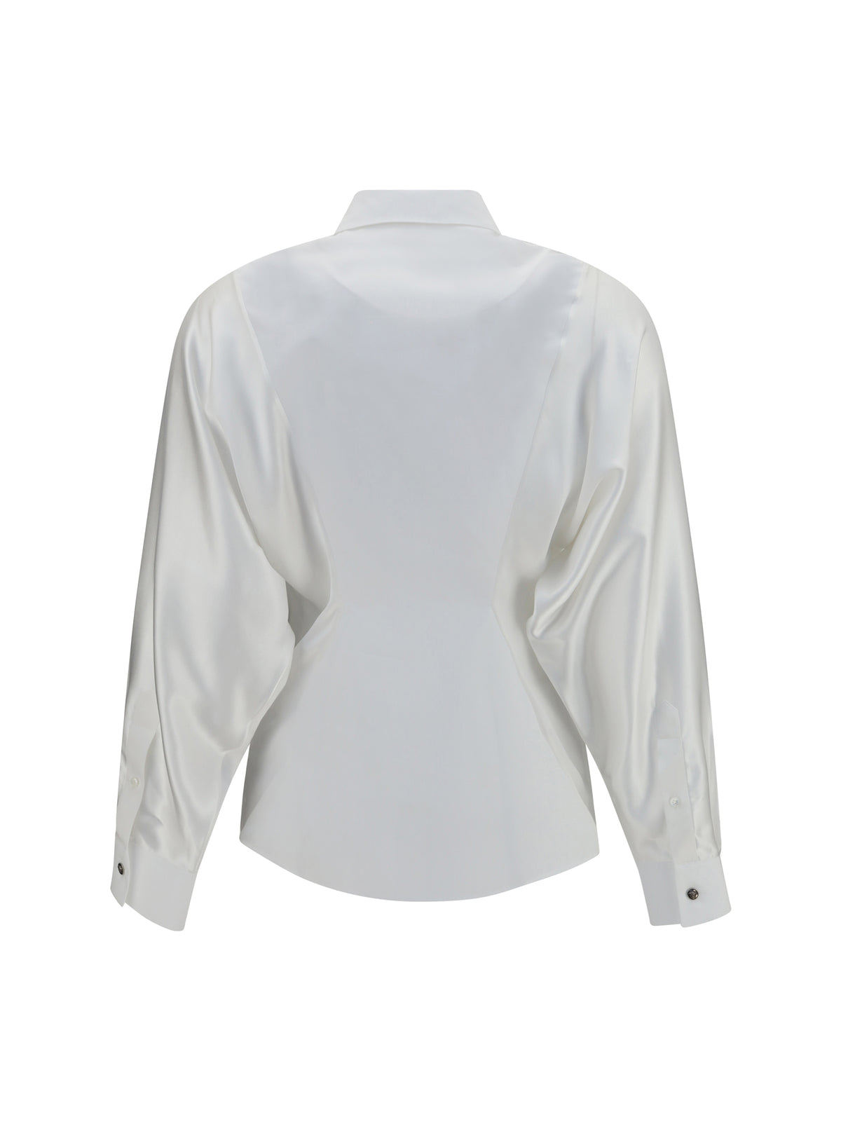 Versace Women Embroidered Cotton Poplin Shirt