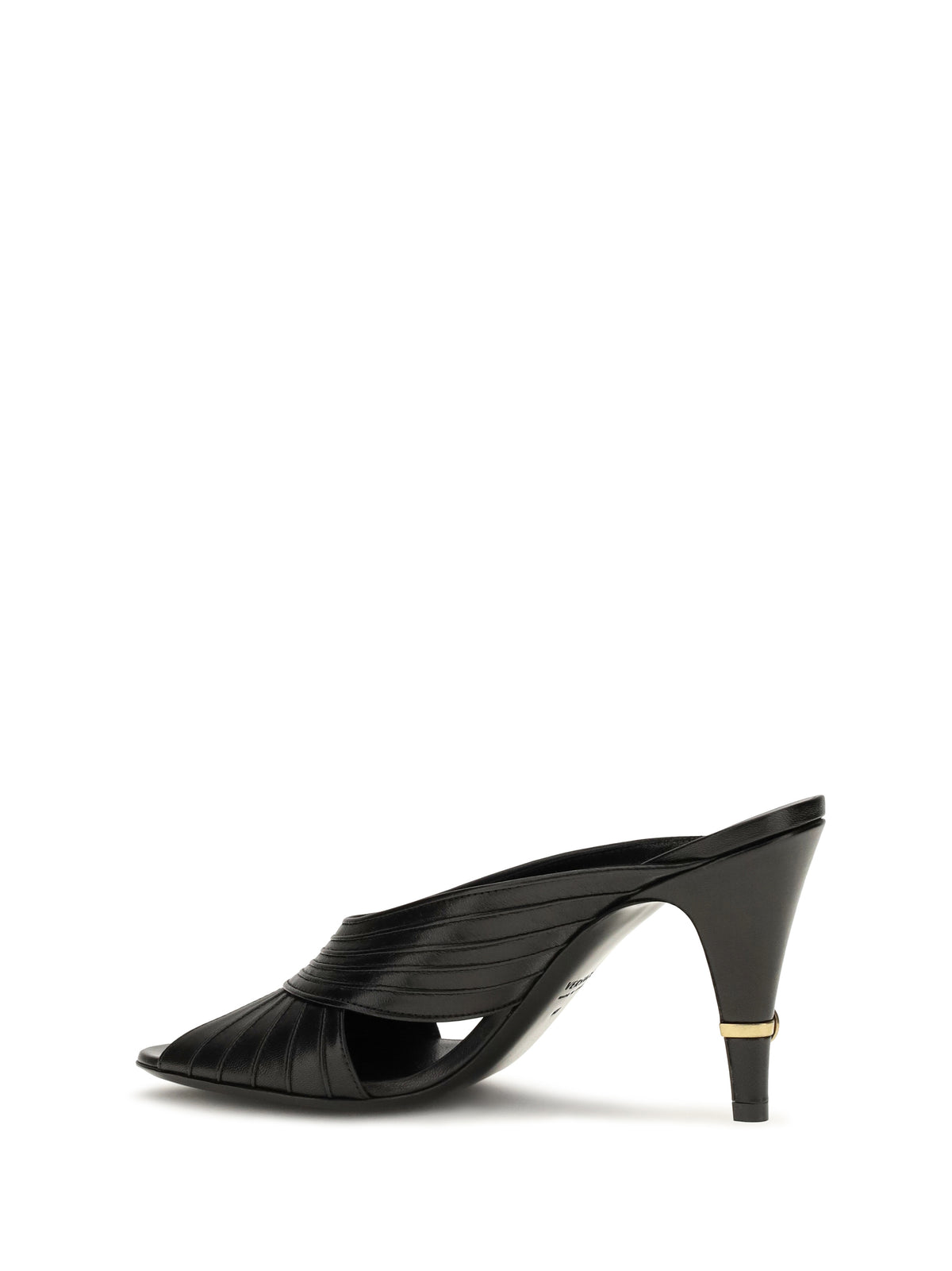 Versace Women Gianni Nappa Leather Mules