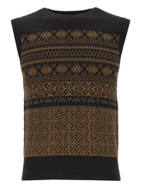 Dries Van Noten Men Mekele Knitted Vest