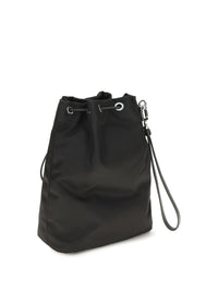 PRADA Prada Men Re-Nylon And Saffiano Leather Bucket Bag