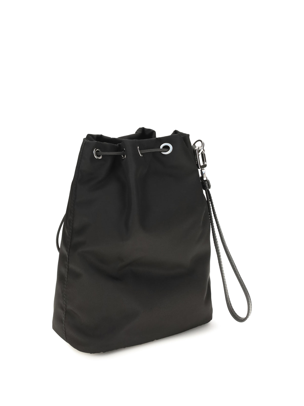 PRADA Prada Men Re-Nylon And Saffiano Leather Bucket Bag