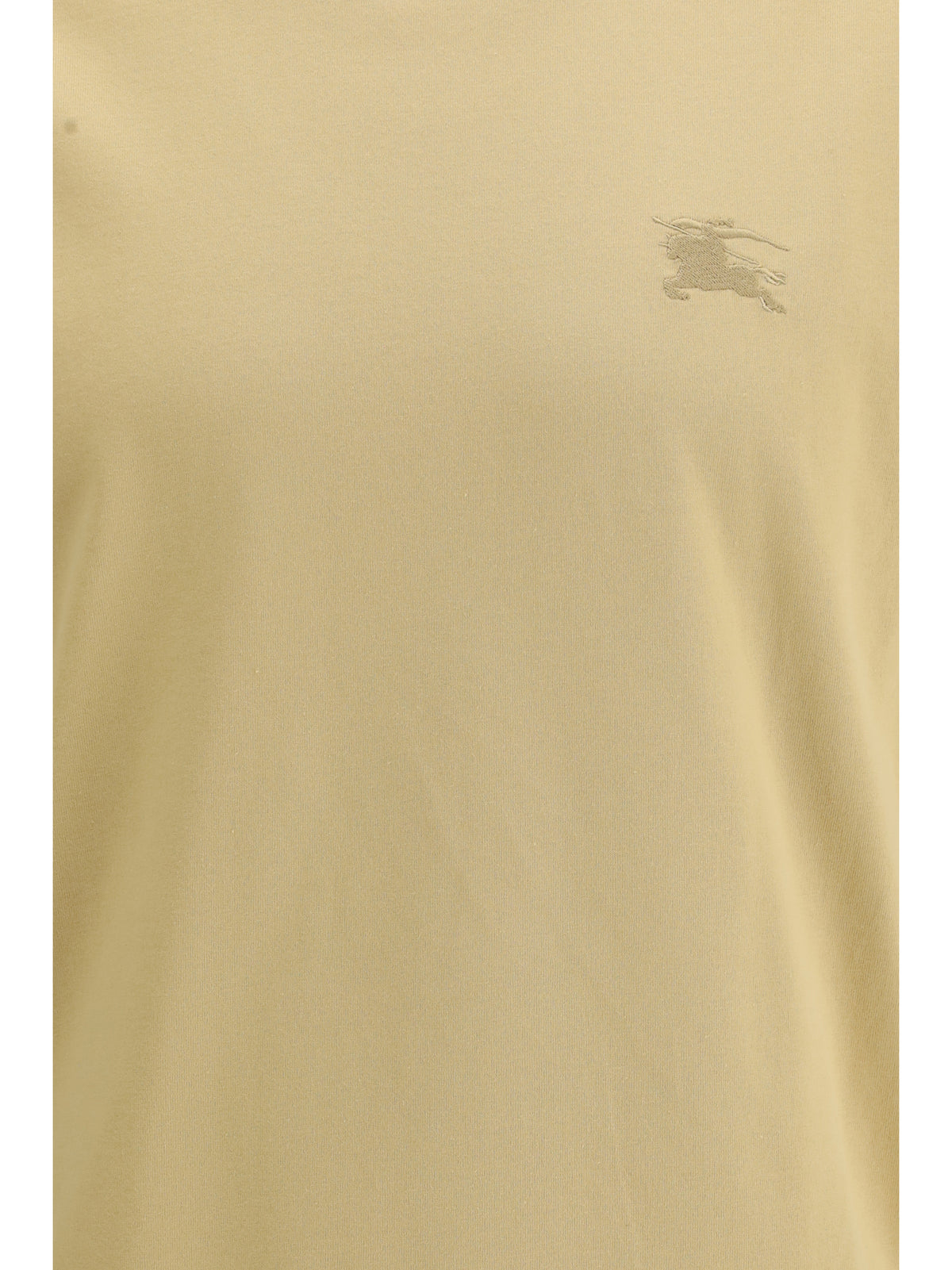 Burberry Men T-Shirt With Check Trims