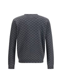 GUCCI Gucci Men Silk And Wool Gg Print Cardigan