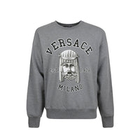 Versace Versace Cotton Crewneck Sweatshirt Men