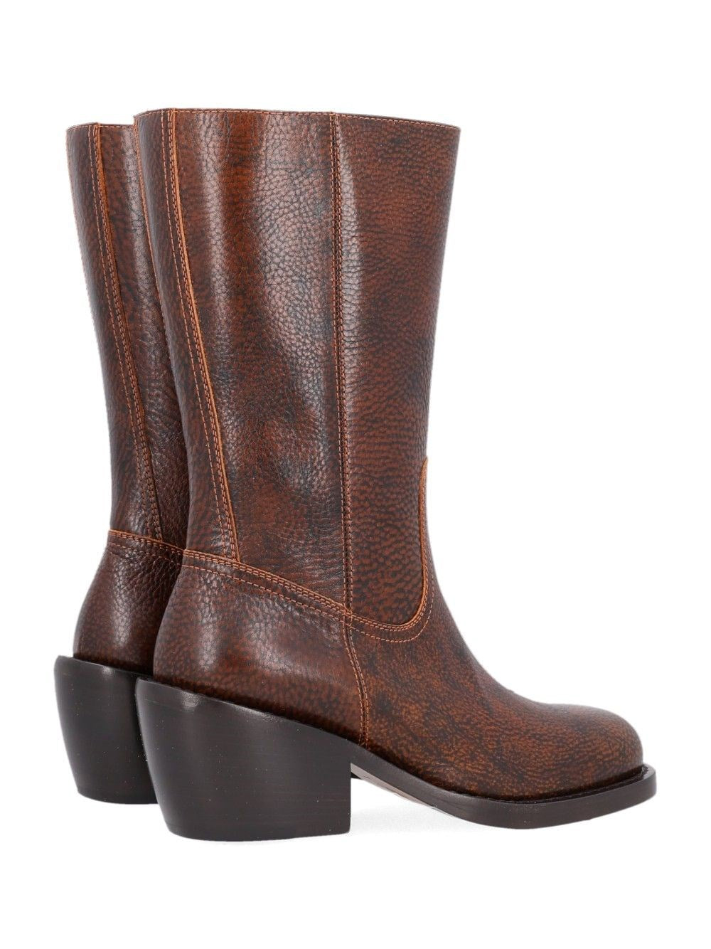 Dries Van Noten Women Ankle Boot With A Buckle