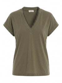 Brunello cucinelli Brunello Cucinelli Women T-Shirt With Precious Neckline