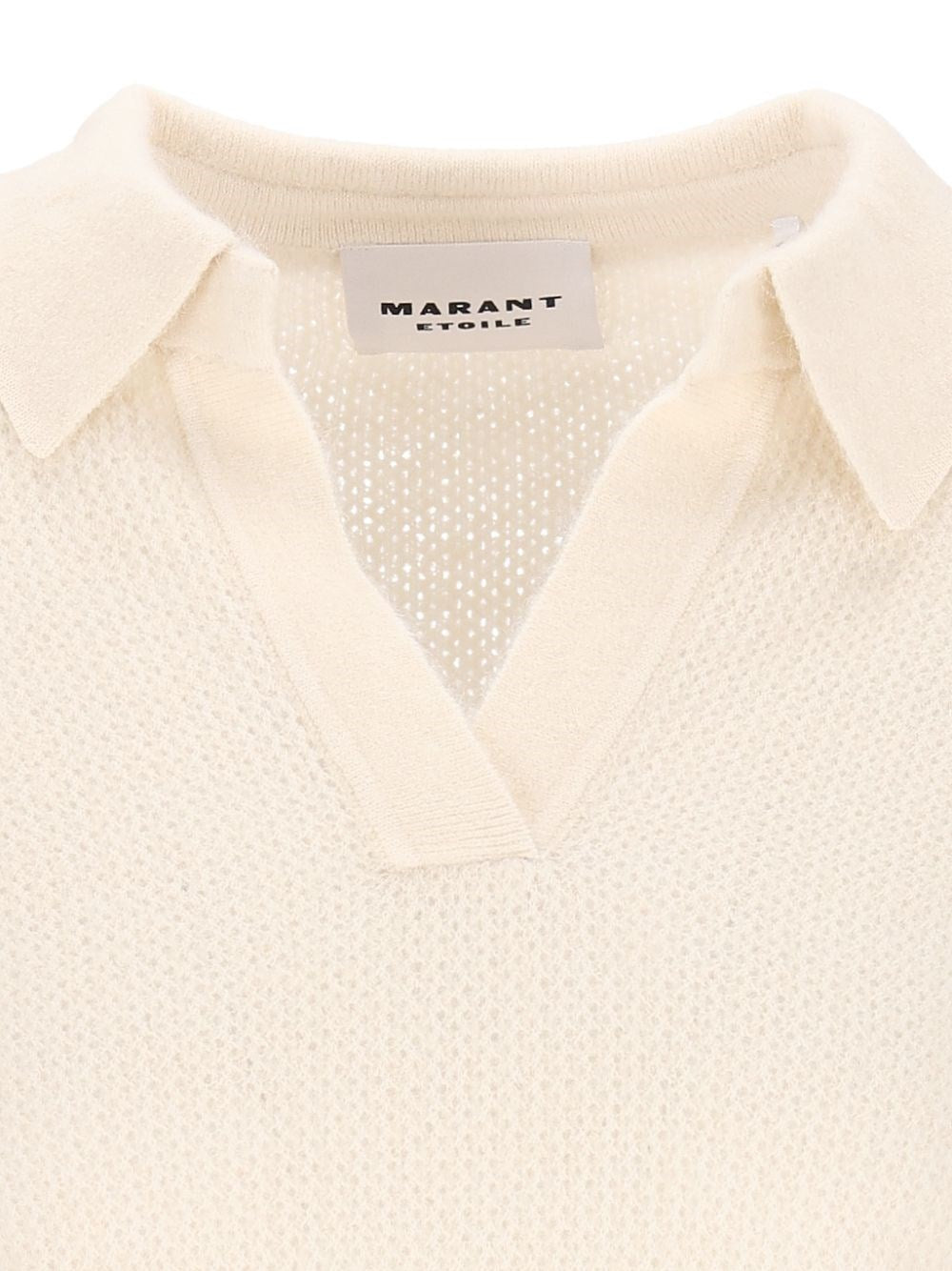 Marant Etoile Women "Nathalie-Gb" Blend Polo Sweater