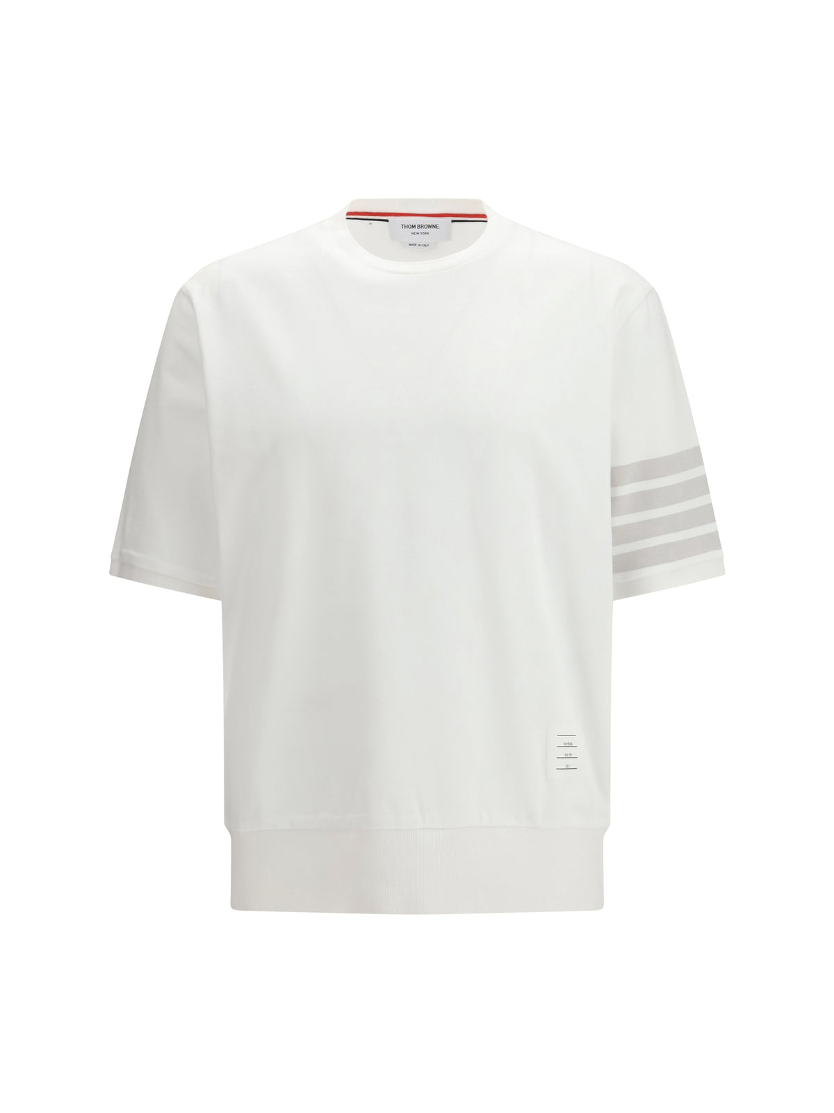 Thom Browne Men 4-Bar Cotton Jersey T-Shirt